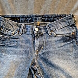 Citizens Of Humanity Medium Blue Flare Jeans